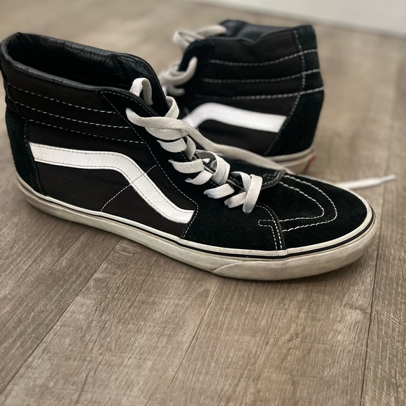 Black vans size 12 high top - Picture 3 of 7